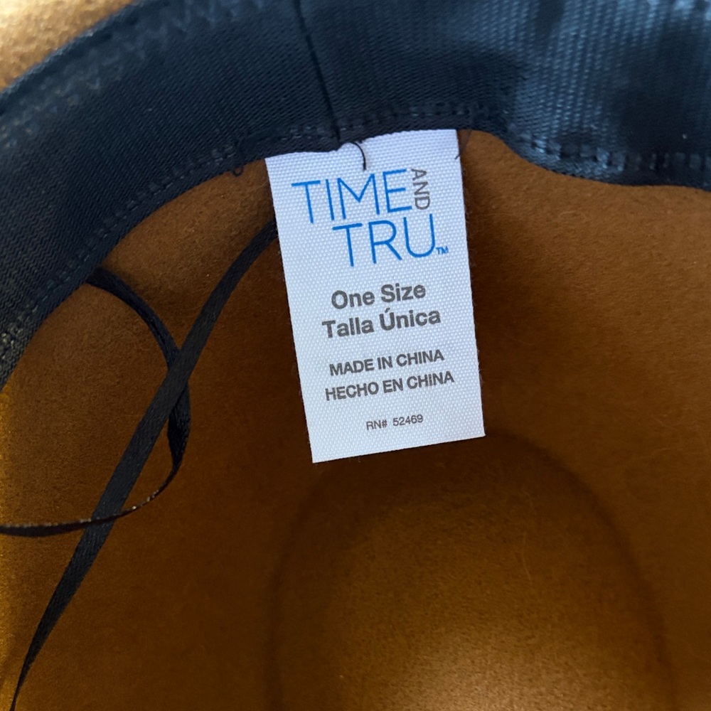 Deep Tan Western Hat - Picture 6 of 6